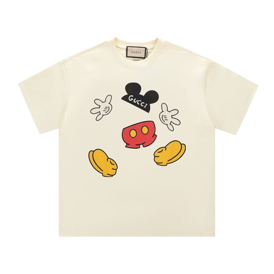 Gucci Early Spring Collection High-Weight Short-Sleeve